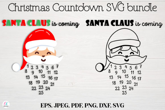 Download Christmas Calendar Countdown Svg - Premium Resources