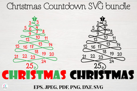 Download Christmas Calendar Countdown Svg - Premium Resources