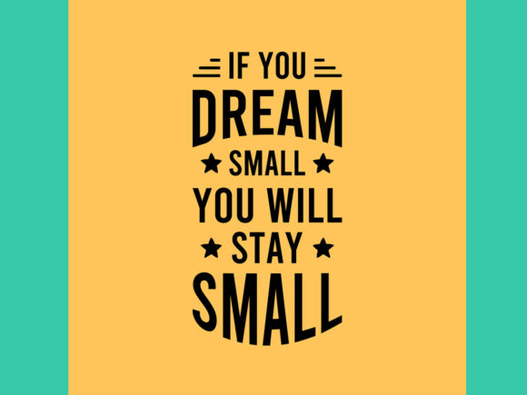 Download Don't Dream Small Lettering Quotes - Premium Resources