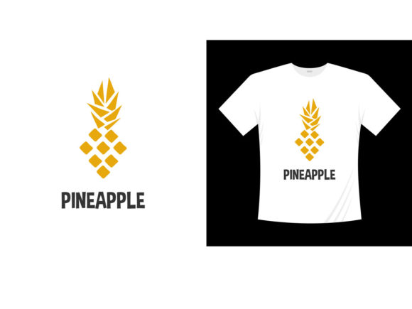 Download Pineapple Lettering T Shirt - Premium Resources